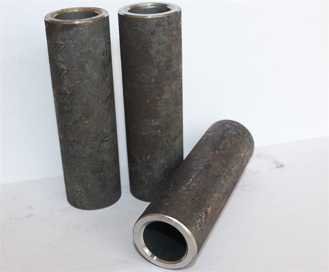 思明冷挤压钢筋套筒应该怎么样激光打标